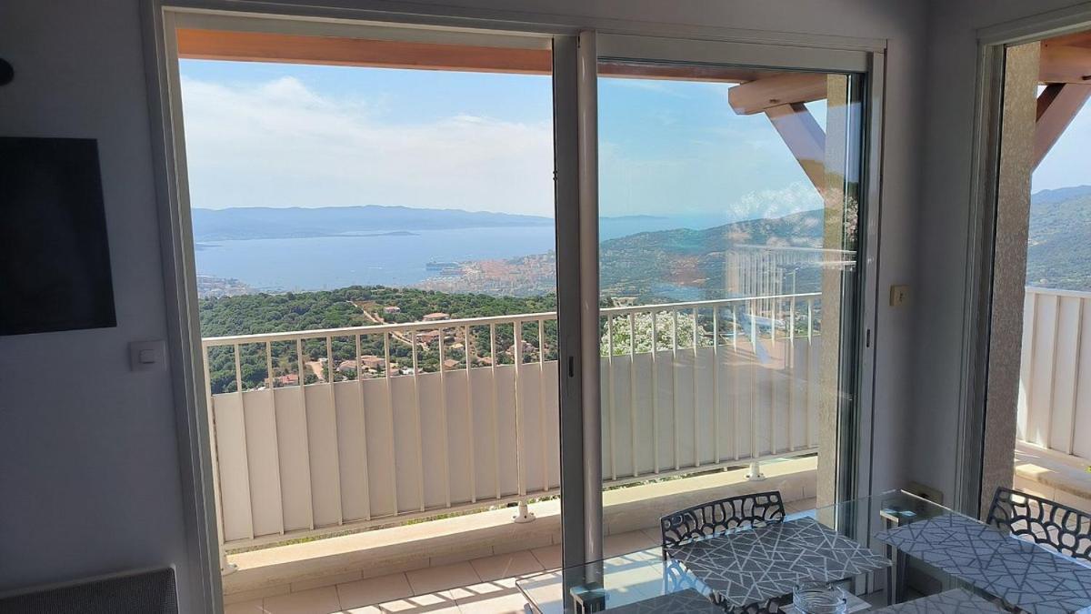 Gites Sassone, Vue Panoramique Sur Ajaccio Et La Mer Alata Exterior photo