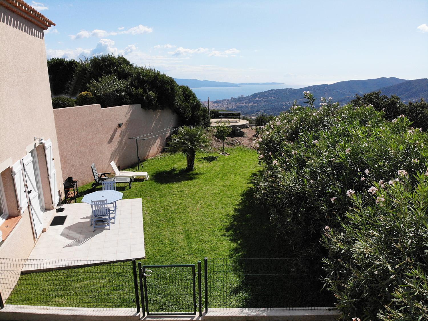 Gites Sassone, Vue Panoramique Sur Ajaccio Et La Mer Alata Exterior photo