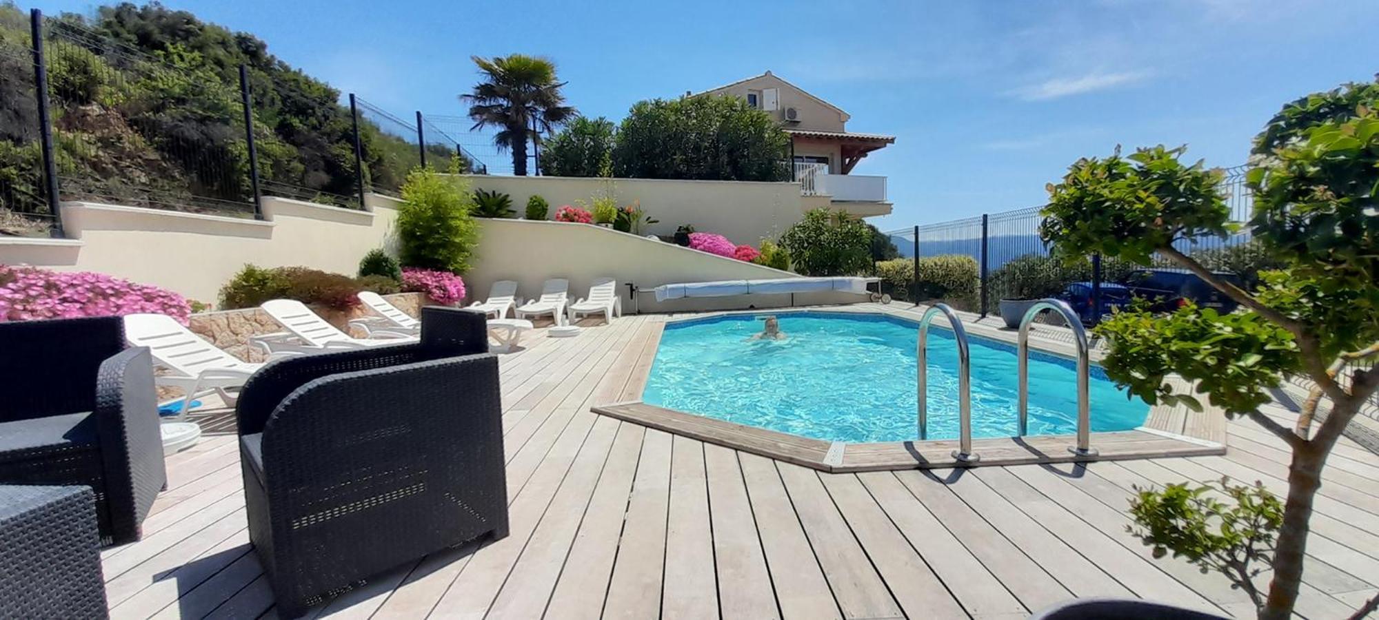 Gites Sassone, Vue Panoramique Sur Ajaccio Et La Mer Alata Exterior photo